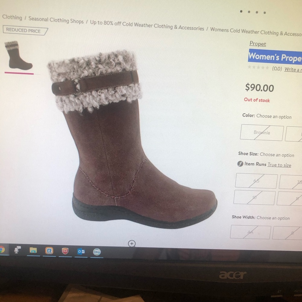 Brown North Star winter boots